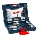 Kit Jogo De Bits E Brocas Bosch V line C 41 Pçs E Maleta