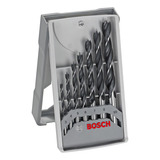 Kit Jogo De Broca Para Madeira Bosch Com 7 Peças 3mm A 10mm