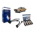 Kit Jogo De Cabos + Velas Opala Caravan 2.5 4cc Bosch Gasoli