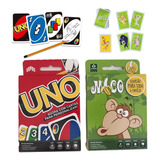 Kit Jogo De Cartas Uno Jogo Do Mico Jogo Infantil Original