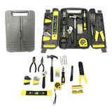 Kit Jogo De Ferramentas 129 Peças C Maleta Com Alicates