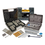 Kit Jogo De Ferramentas 340 Peças Maleta Multiuso