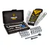 Kit Jogo De Ferramentas 40 Peças Com Soquetes E Kit Chave Combinada  6 A 22mm 12 Peças The Black Tools