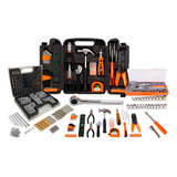 Kit Jogo De Ferramentas 469 Peças C Soquetes Chaves Brocas E Buchas The Black Tools
