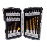 Kit Jogo De Ferramentas Bits Fenda Broca 40 Peças Mtx 113229