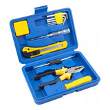 Kit Jogo De Ferramentas C Maleta Caixa 12 Peças Multiuso
