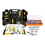 Kit Jogo De Ferramentas Com 129 Pçs E 40 Soquete Sparta