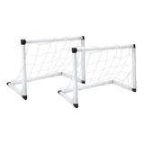 Kit Jogo De Futebol Golzinho 2 Traves 01 Bola E 1 Bomba