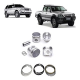 Kit Jogo De Pistão Motor L200 Sport Hpe 2 5 8v C aneis Takao
