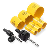 Kit Jogo De Serra Copo Bimetal P ferro Aco Aluminio Plastico