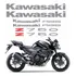 Kit Jogo Faixa Emblema Adesivo Kawasaki Z750 2010 Preta Cor Kawasaki Z750 Preta