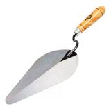 Kit Jogo Ferramentas 3 Colher De Pedreiro Canto Oval