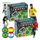 Kit Jogo Futebol De Botão Cristal