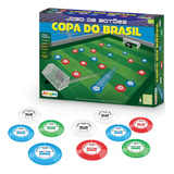 Kit Jogo Futebol De Botão Infantil 2 Times Completos Junges