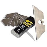 Kit Jogo Lâmina Trapezoidal Estilete Auto Retrátil 10 Pç Profissional