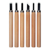 Kit Jogo Mini Formão Goivas Entalhar Madeira Artesanato