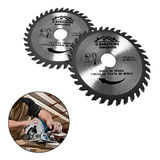 Kit Jogo Par 2 Unidades De Disco Para Cortar Madeira Mdf Ripa 36 Dentes O Barateiro Ferragens