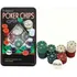 Kit Jogo Poker Profissional 100 Fichas Numeração + Lata 