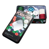 Kit Jogo Profissional Fichas Poker Texas Hold em 101 Peças