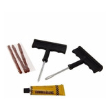 Kit Jogo Remendo Para Reparo Pneu Carro Moto S Câmara
