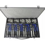 Kit Jogo Reparo Rosca Postiça M5 A M12 132 Peças Rocast