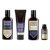 Kit Jungle Boogie Shampoo Balm Óleo Condicionador Sobrebarba