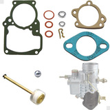 Kit Junta Carburador Weber 228 Dfv Jeep C Pistão E Esfera
