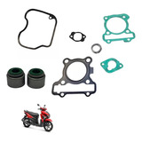 Kit Junta Superior Guarnição Retentor De Valvula Neo 125