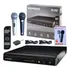 Kit Karaoke Videoke Dvd Mondial Pontuação C/ 02 Microfones