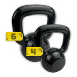 Kit Kettlebell Emborrachado 4