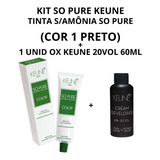 Kit Keune So Pure Color Tinta Escolher A Cor + Ox 20vol 60ml