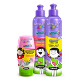 Kit Kids Cabelo Liso