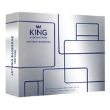 Kit King Of Seduction Edt Perfume 100ml Desodorante 150ml Antonio Banderas 100 Original Lacrado Com Selo Adipec E Nota Fiscal Pronta Entrega