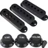 Kit Knobs E Capas Para Captadores Single De Guitarra De 50mm