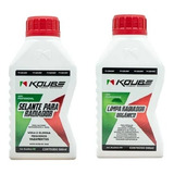 Kit Koube Limpa Radiador Orgânico Selante Para Radiador