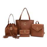 Kit Ks 4 Em 1 bolsa Sacola Bolsa Saco Mochila E Porta Doc