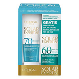 Kit L oréal Protetor Solar Corporal Fps 70 E Facial Fps 60