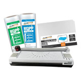 Kit Laminadora A3 320e 02 Bopp A4 Brilho E Fosco 220v