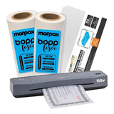 Kit Laminadora Aurora A3 Bopp A4 Bopp A3 Fosco 110v