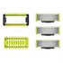 Kit Laminas Oneblade Philips Face body 3 Unidades   Qp630 51