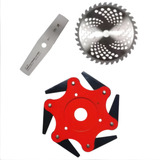 Kit Laminas Para Roçadeiras Intech Machine 1 Polegada 3 Em 1