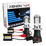 Kit Lâmpada Bi Xenon 6000k H4 3 Farol
