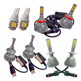 Kit Lampada Farol Alto Baixo E Milha Neblina Foco Duplo 