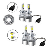 Kit Lâmpada Led V10 Farol Baixo Milha Audi A3 2001 2002 2003