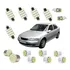 Kit Lampada Led Vectra 1997 A 2004 Teto Placa Ré Farolete