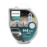 Kit Lâmpada Philips X treme Vision H4 55 60w 12v par 