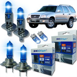 Kit Lâmpada Super Branca Farol Alto Baixo Lanterna H1 H7 T10