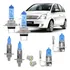 Kit Lâmpada Super Branca Farol Alto Baixo Milha H7 H1 H3 T10