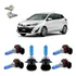 Kit Lâmpada Super Branca Yaris Toyota Hatch Efeito Xenon