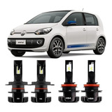 Kit Lâmpada Super Led Plus Vw Up 15 A 19 Alto Baixo Milha